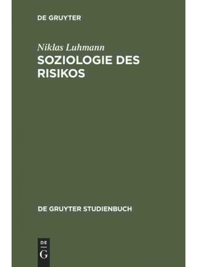 按需印刷DEG Soziologie des Risikos[9783110178043]