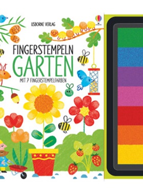 预订【德语】 Fingerstempeln - Garten[9781782327578]