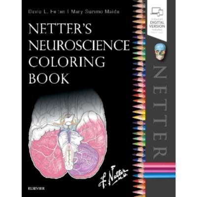 预订Netter's Neuroscience Coloring Book