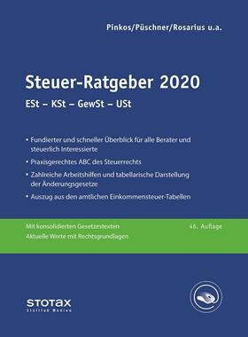 预订【德语】 Steuer-Ratgeber 2020:ESt - KSt - GewSt -