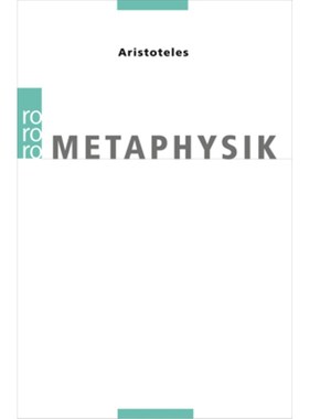 预订【德语】Metaphysik: