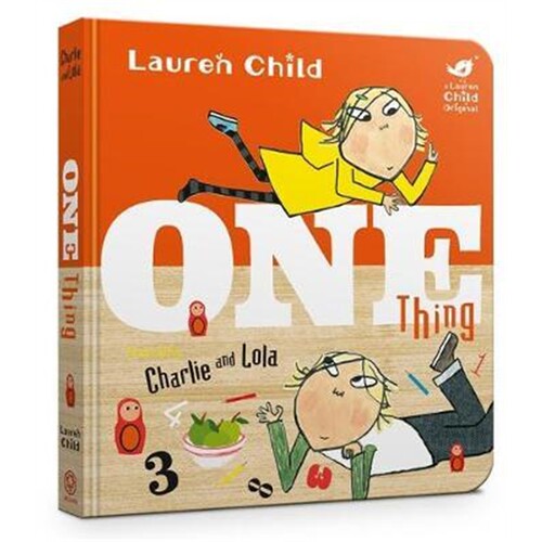 现货 Charlie and Lola: One Thing Board Book