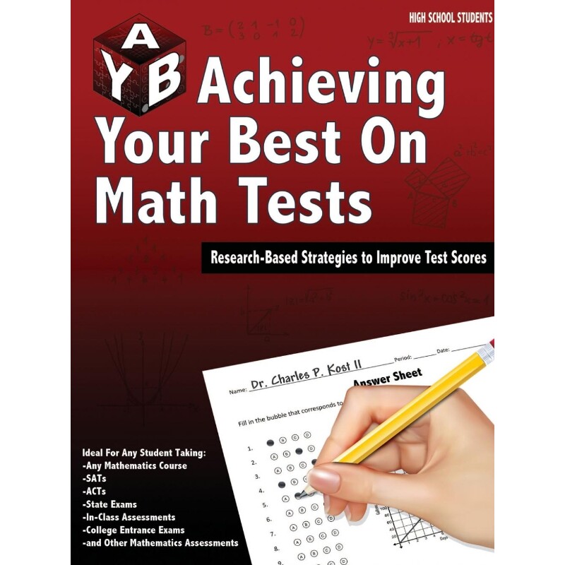 按需印刷不退不换Achieving Your Best on Math Tests[9781304344199]