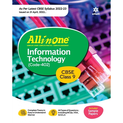 预订不退不换CBSE All In One Information Technology Class 9 2022-23 Edition (As per latest CBSE Syllabus issued o