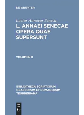 按需印刷DEG L. Annaei Senecae opera quae supersunt[9783110272987]