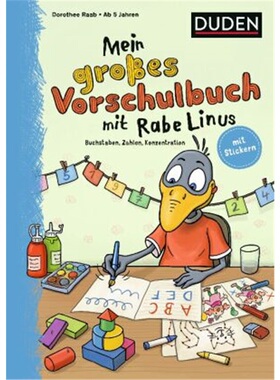预订【德语】Mein großes Vorschulbuch mit Rabe Linus[9783411872350]