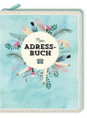 预订【德语】Eintragbuch mit Reißverschluss - Mein Adressbuch: