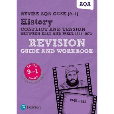 预订Pearson REVISE AQA GCSE (9-1) History Conflict and tension between East and West Revision Guide and Workbook:for hom