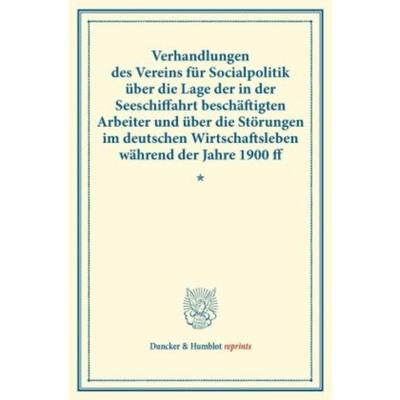 预订【德语】 Verhandlungen des Vereins fur Socialpolit