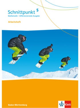 预订【德语】 Schnittpunkt Mathematik 5. Differenzierende Ausgabe Baden-Württemberg[9783127443561]