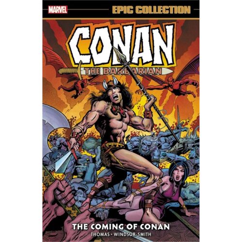预订不退不换Conan The Barbarian: The Original Marvel Years Epic Collection - The Coming Of C[9781302925550]