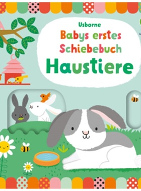 预订【德语】 Babys erstes Schiebebuch: Haustiere[9781789417333]