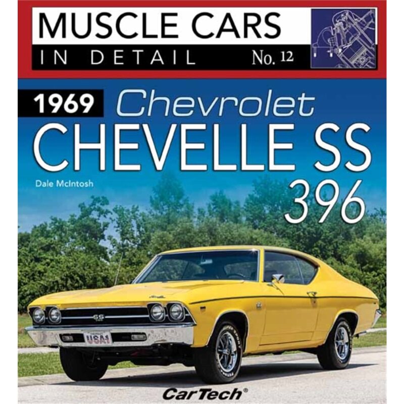 预订不退不换1969 Chevrolet Chevelle SS 396: Muscle Cars In Detail No. 12[9781613255513]