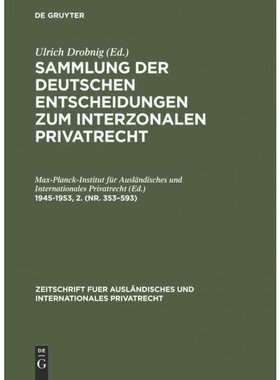 按需印刷DEG 1945-1953, 2. (Nr. 353?C593)[9783111249902]