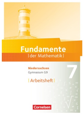 预订【德语】 Fundamente der Mathematik - Niedersachsen - 7. Schuljahr[9783060080090]