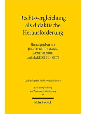 预订【德语】Rechtsvergleichung als didaktische Herausforderung