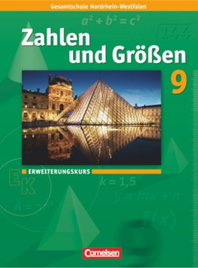 预订【德语】 Zahlen und Größen - Kernlehrpläne Gesamtschule Nordrhein-Westfalen - 9[9783060013166]