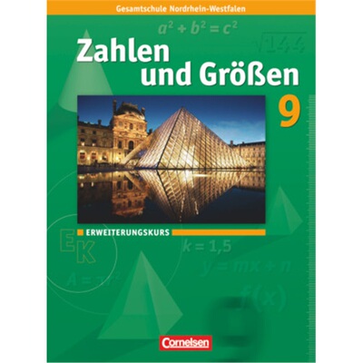 预订【德语】 Zahlen und Größen - Kernlehrpläne Gesamtschule Nordrhein-Westfalen - 9[9783060013166]