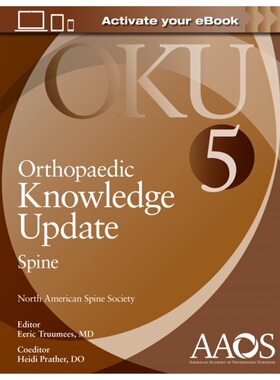预订不退不换Orthopaedic Knowledge Update: Spine 5: Print + Ebook with Multimedia