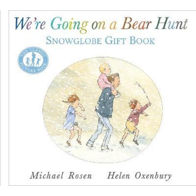 预订不退不换We're Going on a Bear Hunt: Snowglobe Gift Book