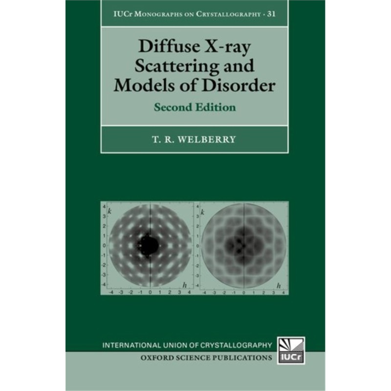 预订Diffuse X-ray Scattering and Models of Disorder[9780198862482]