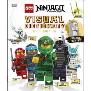 预订LEGO NINJAGO Visual Dictionary New Edition:With Exclusive Teen Wu Minifigure