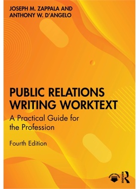 预订Public Relations Writing Worktext[9780367860028]