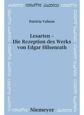 按需印刷DEG Lesarten   Die Rezeption des Werks von Edgar Hilsenrath[9783484651715]
