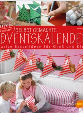 预订【德语】Selbst gemachte Adventskalender:Kreative Bastelideen für Groß und Klein