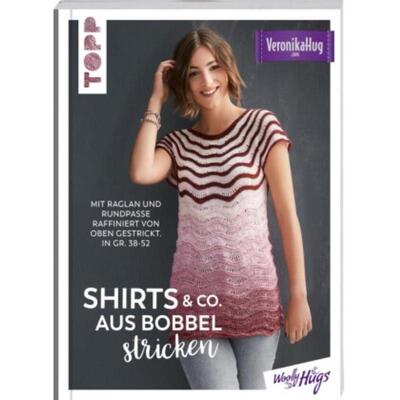 预订【德语】 Shirts & Co. aus Bobbel stricken:Mit Raglan und Rundpasse raffiniert von