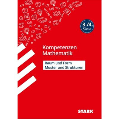 预订【德语】STARK Kompetenzen Mathematik 3./4. Klasse - Raum und Form/Muster und Strukturen