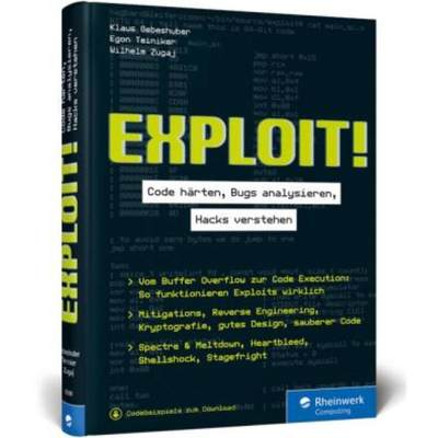 预订【德语】 Exploit!:Code h?rten, Bugs analysieren, Hacking verstehen. Das Handbuch f