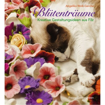 预订【德语】Blütenträume:Kreative Gestaltungsideen aus Filz
