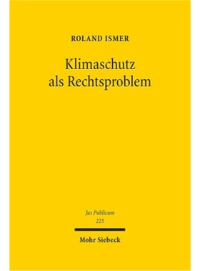 预订【德语】Klimaschutz als Rechtsproblem[9783161531668]