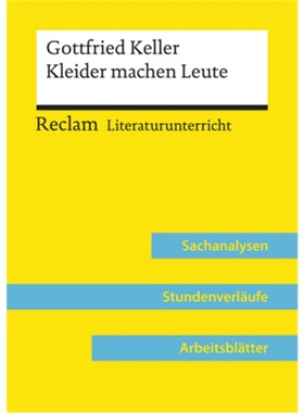 预订【德语】 Gottfried Keller: Kleider machen Leute (Lehrerband)[9783150158036]