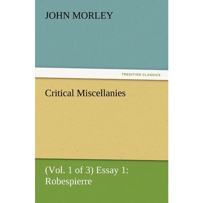 按需印刷Critical Miscellanies (Vol. 1 of 3) Essay 1[9783847231844]