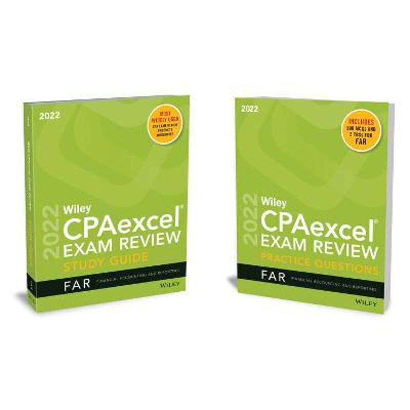 预订不退不换Wiley's CPA 2022 Study Guide + Question Pack: Financial Accounting and Reporting