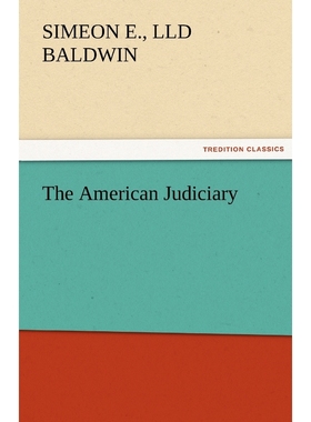 按需印刷The American Judiciary[9783842465817]