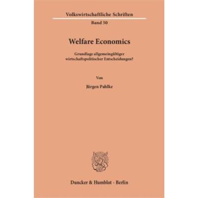 预订【德语】 Welfare Economics.:Grundlage allgemeingul