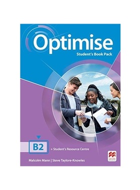 预订Optimise B2 Student's Book Pack
