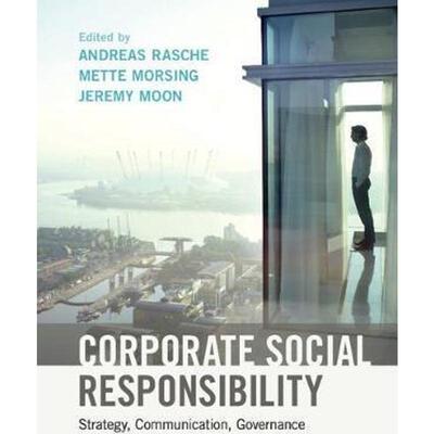 预订不退不换Corporate Social Responsibility:Strategy, Communication, Governance