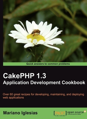 按需印刷Cakephp 1.3 Application Development Cookbook[9781849511926]