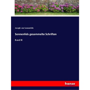 预订【德语】Sonnenfels gesammelte Schriften[9783337526382]