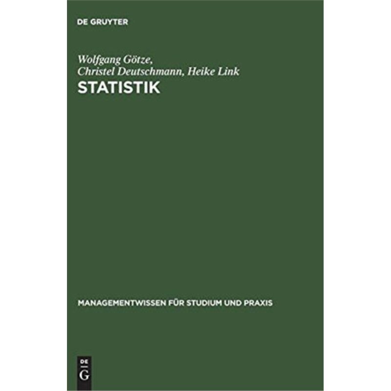 预订【德语】 Statistik:Lehr- und ubungsbuch mit Beispi