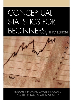 按需印刷Conceptual Statistics for Beginners, Third Edition[9780761833451]