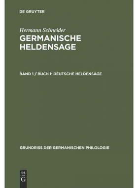 按需印刷DEG Deutsche Heldensage[9783110001631]