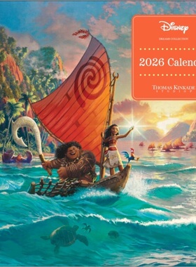 预订Disney Dreams Collection by Thomas Kinkade Studios 2026 Mini Wall Calendar[9781524896768]