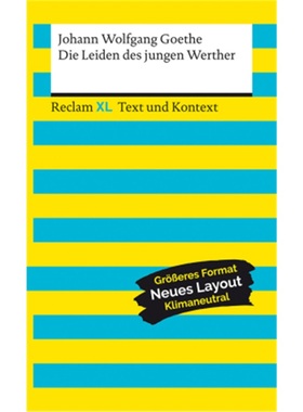 预订【德语】 Die Leiden des jungen Werther. Textausgabe mit Kommentar und Materiali[9783150161227]