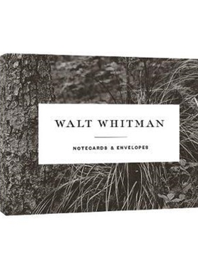 预订Walt Whitman Notecards