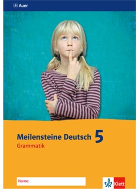 预订【德语】 Meilensteine Deutsch 5. Grammatik - Ausgabe ab 2016[9783120069553]